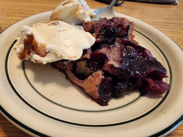 Blueberry Cobbler